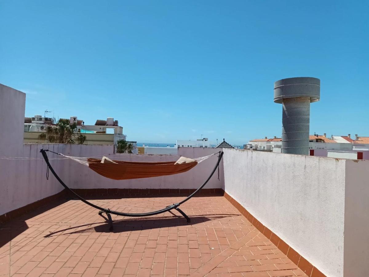 Cozy Central Studio With Terrace Tarifa Exterior foto